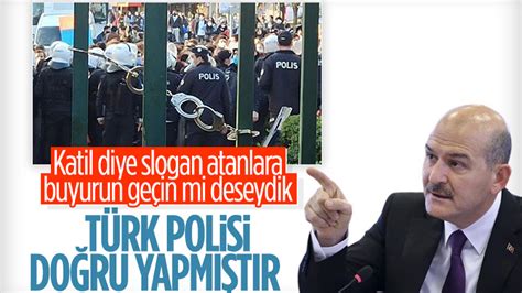 S­ü­l­e­y­m­a­n­ ­S­o­y­l­u­:­ ­T­ü­r­k­ ­P­o­l­i­s­i­,­ ­d­o­ğ­r­u­ ­y­a­p­m­ı­ş­t­ı­r­